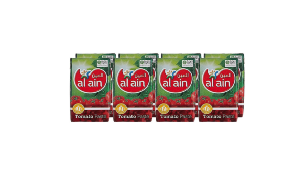 Al Ain Tomato Paste Tetrapack - 135 GM Pack Of 8PC