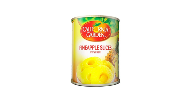 California Garden Canned Pineapple Slices In Light Syrup 850G