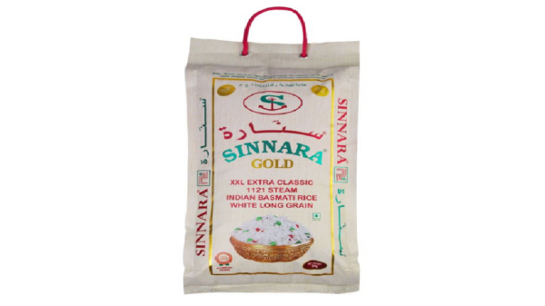 Sinnara Gold XXL Indian Basmati Rice 5Kg